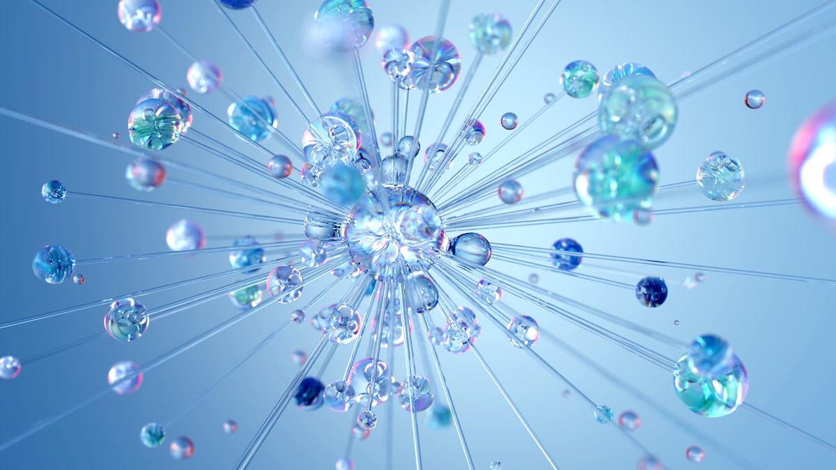Abstract crystalline data structure representing large language model inference.
